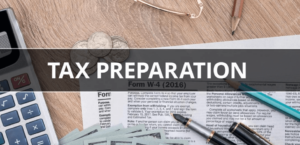 image of tax preperation